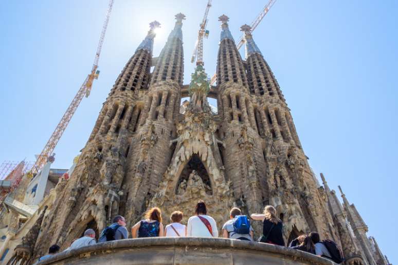 Basílica Sagrada Família em Barcelona