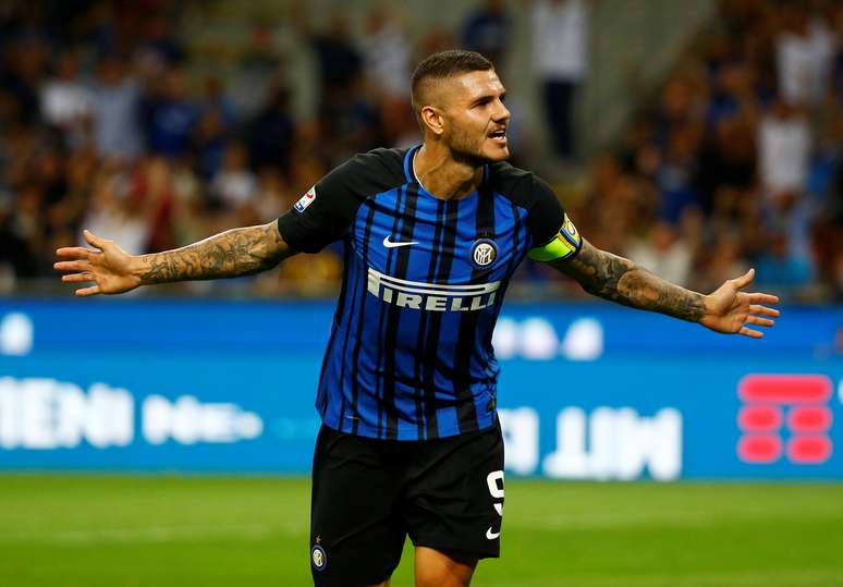 Mauro Icardi marcou pela Inter