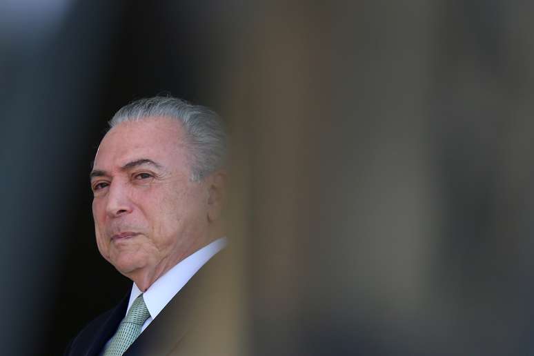 Temer antes de reunião com presidente do Paraguai no Palácio do Planalto
 21/8/2017    REUTERS/Adriano Machado