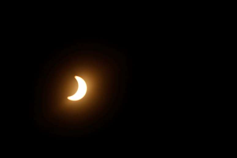 Eclipse solar parcial em Los Angeles, Estados Unidos
21/08/2017 REUTERS/Mario Anzuoni