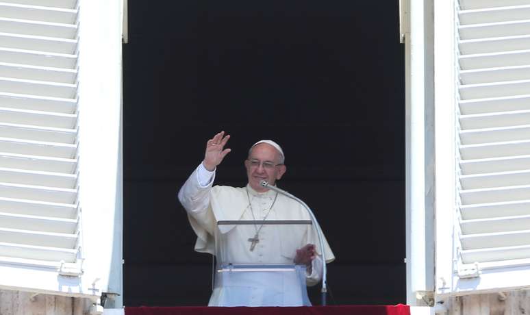 Papa Francisco, na Praça de São Pedro, no Vaticano 30/07/2017 REUTERS/Tony Gentile