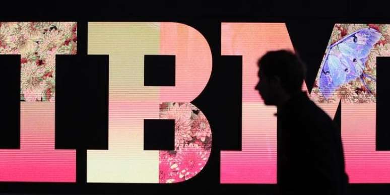 Logo da IBM na CeBIT em Hanover, na Alemanha
27/02/2011 REUTERS/Tobias Schwarz