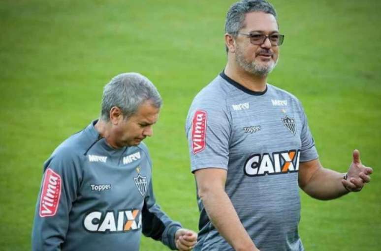 Micale aponta evolução, mas diz que ainda há o que corrigir no time do Atlético (Foto: Bruno Cantini / Atlético-MG)