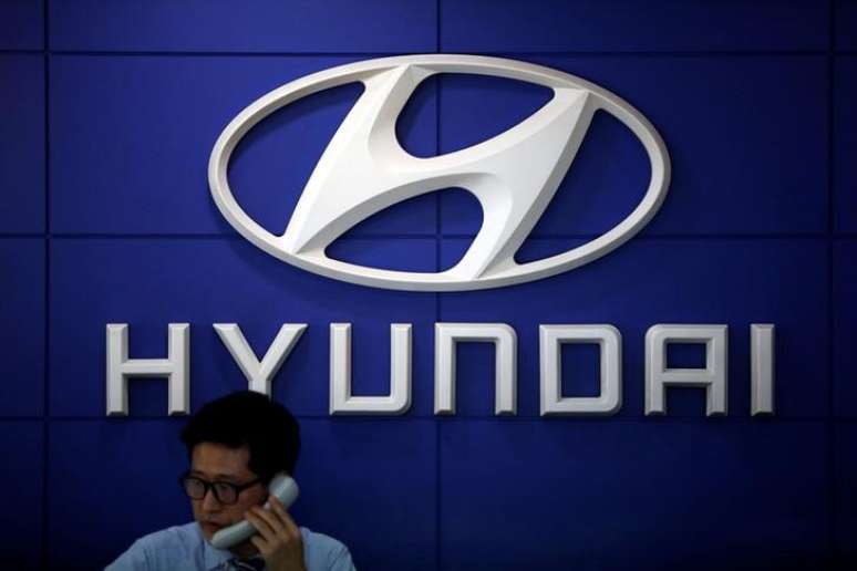 Logo da Hyundai em concessionária em Seul, na Coreia do Sul
26/04/2017
REUTERS/Kim Hong-Ji