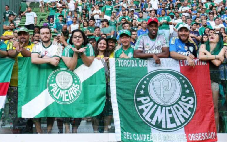 Torcida do Palmeiras deve comparecer em bom número ao Allianz Parque (Foto: Cesar Greco)