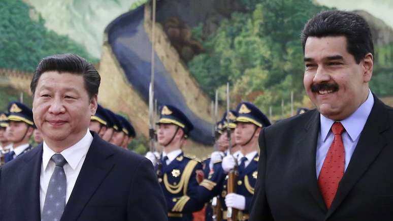 Xi Jinping e Nicolás Maduro