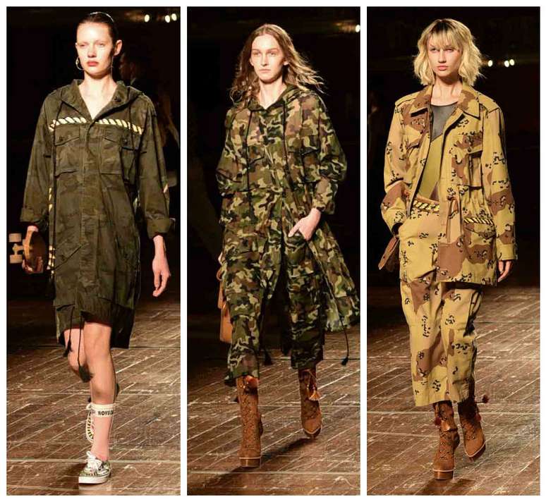 &Agrave; La Gar&ccedil;onne: militar para elas (Leo Franco/AgNews)