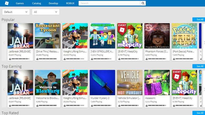 Roblox: plataforma de jogos sai do ar, mas empresa diz ter