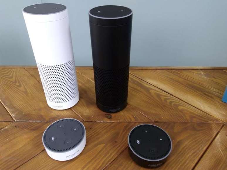 Amazon Echo, assistente virtual da marca, em lançamento em Londres, Reino Unido
14/09/2016 REUTER/Peter Hobson