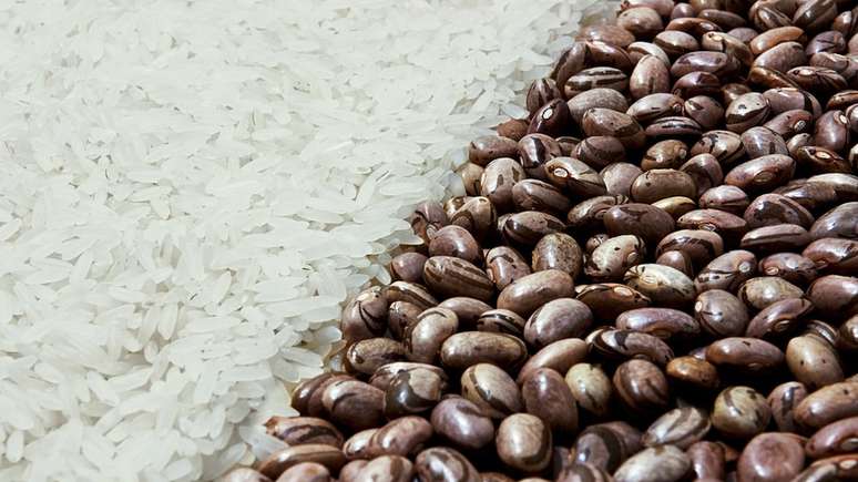 Arroz e feij&atilde;o