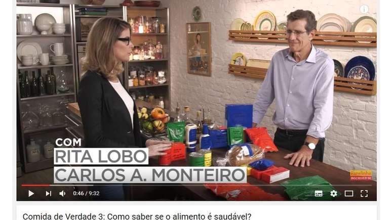 V&iacute;deo da s&eacute;rie 'Comida de Verdade' (Foto: Reprodu&ccedil;&atilde;o)