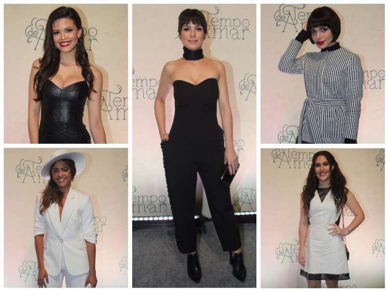 Looks das atrizes de "Tempo de Amar" (Fotos: AgNews)