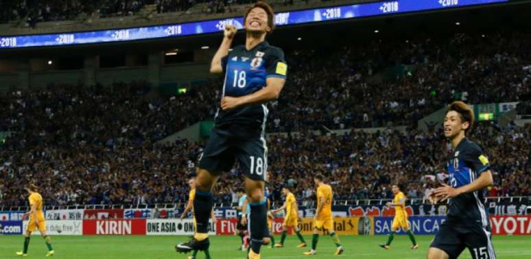 Com a vitória, o Japão carimbou sua passagem para a Copa do Mundo na Rússia