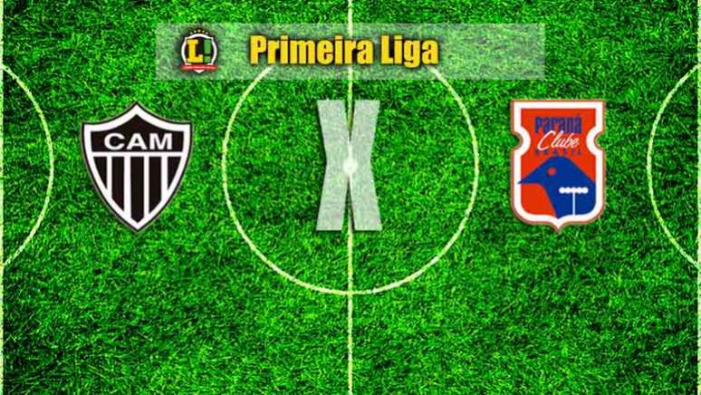 Atlético-MG e Paraná se enfrentam às 19h deste sábado, pela semifinal da Primeira Liga