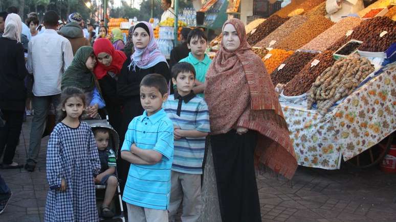 Umbel com alguns de seus filhos