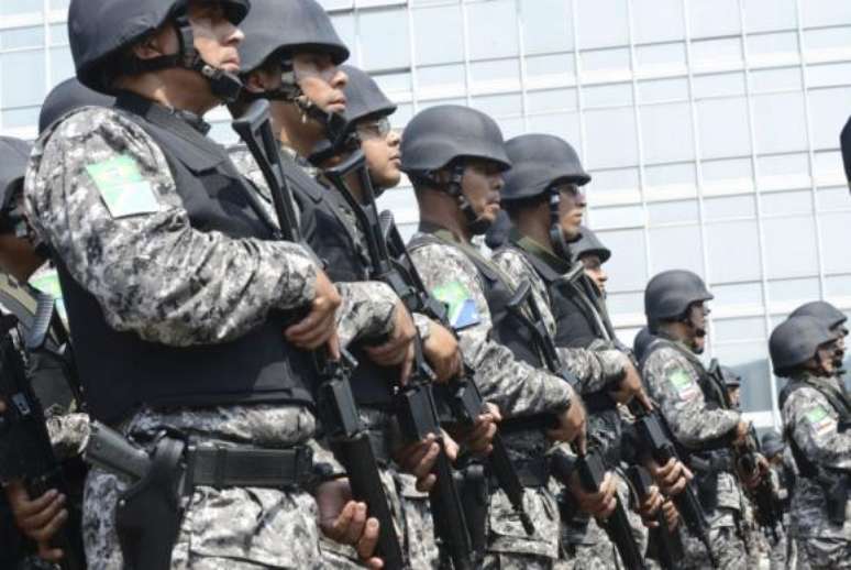 A presença da Força Nacional no estado acontece no âmbito da implantação do Plano Nacional de Segurança Pública
