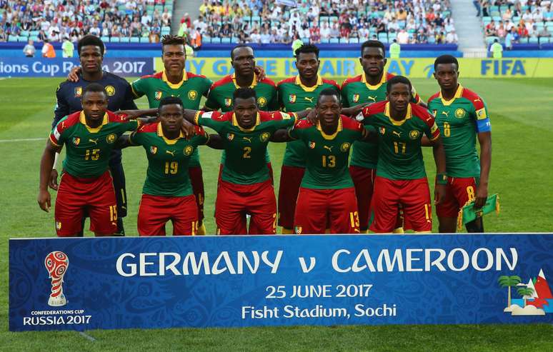 Camarões participou da última Copa das Confederações, mas não voltará à Rússia