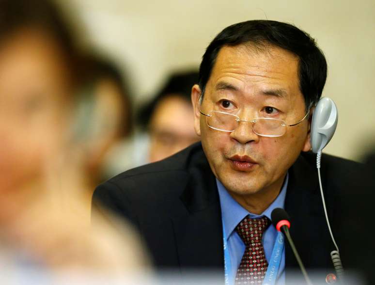 Embaixador da Coreia do Norte na Organização das Nações Unidas, Han Tae Song