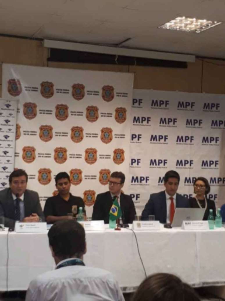 Coletiva do MPF e PF sobre possível compra de votos para o Rio de Janeiro sediar os Jogos (Jonas Moura)