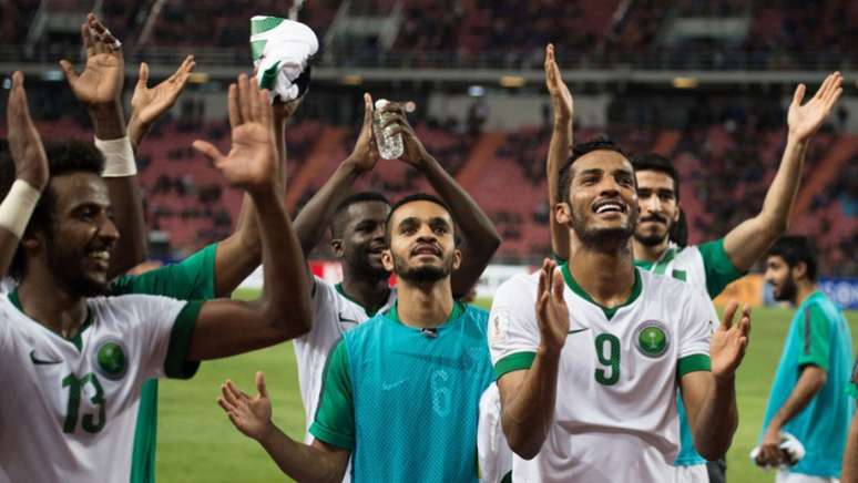 Arábia Saudita garantiu vaga no Mundial (Foto: Divulgação)