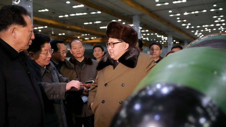 Desde 2006 a Coreia do Norte tem feito testes nucleares 