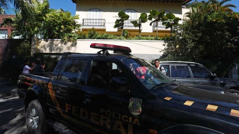 Polícia Federal na casa de Nuzman