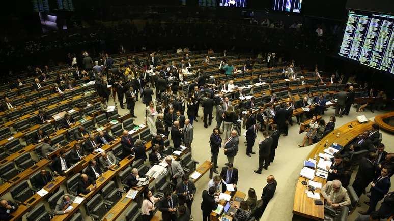 O Plen&aacute;rio da C&acirc;mara