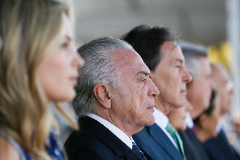 Marcela Temer e o presidente Michel Temer