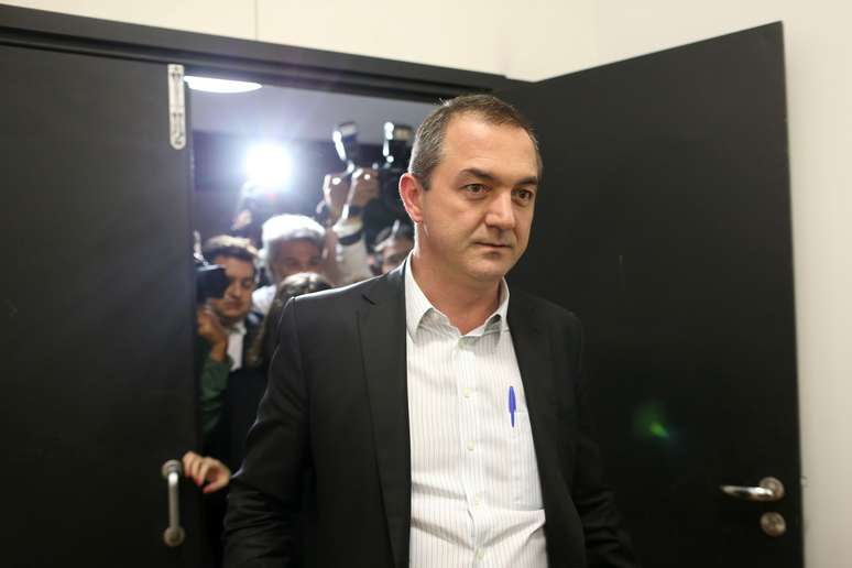 O empresário brasileiro Joesley Batista após prestar depoimento em Brasília
07/09/2017
REUTERS/Adriano Machado