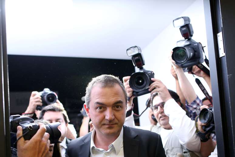 Empresário Joesley Batista, no aeroporto internacional de Brasília 07/09/2017 REUTERS/Adriano Machado