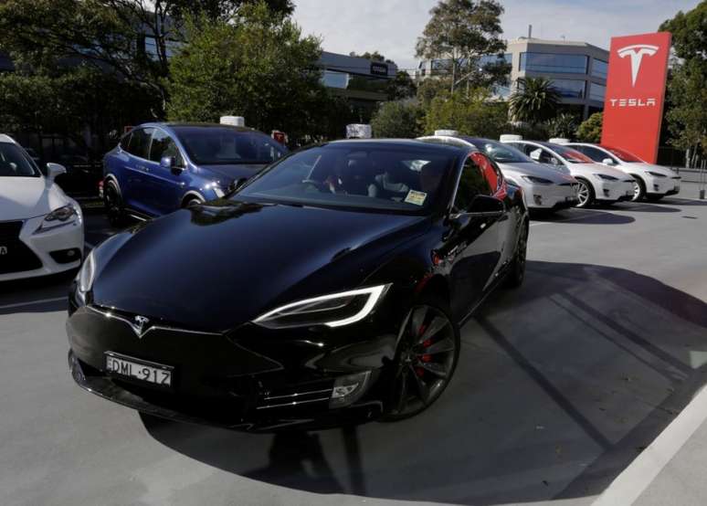 Model S em concessionária da Tesla em Sydney, Austrália
31/05/2017 REUTERS/Jason Reed