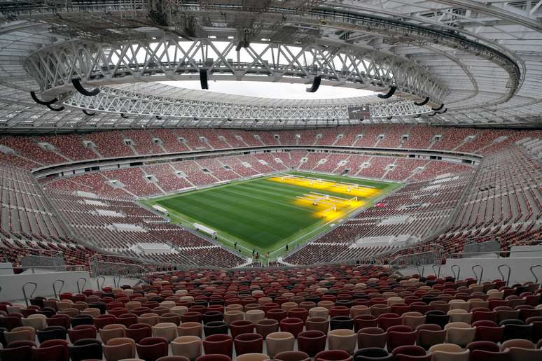 Estádio de Luzhniki para a Copa do Mundo de 2018, em Moscou 29/08/2017 REUTERS/Maxim Shemetov