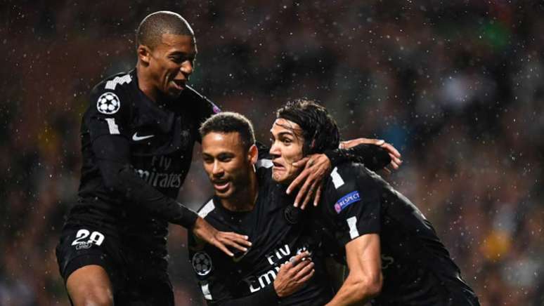 Mbapeé, Neymar e Cavani: o trio que promete assombrar a Europa (Foto: AFP)