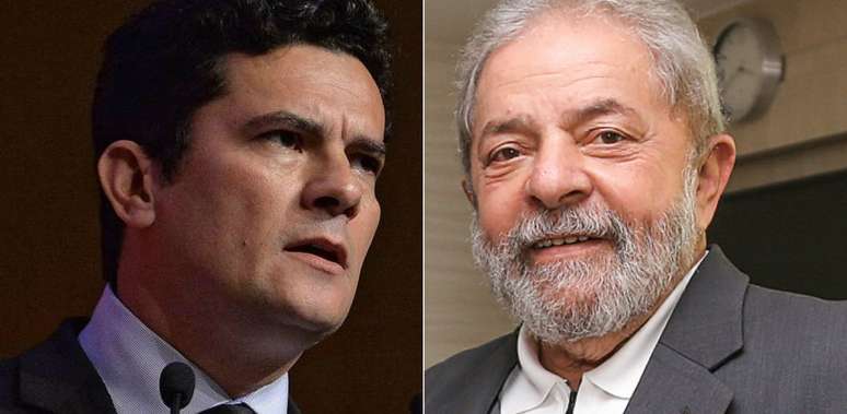 Moro e Lula, personagens cativos no telejornalismo: tratamento às vezes novelesco a uma interminável trama jurídica.