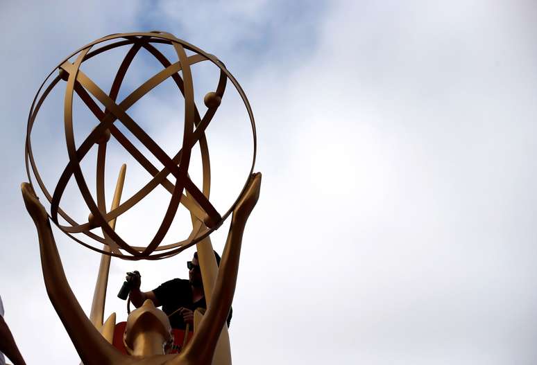 Preparação para 69º premiação Emmy Awards, em Los Angeles