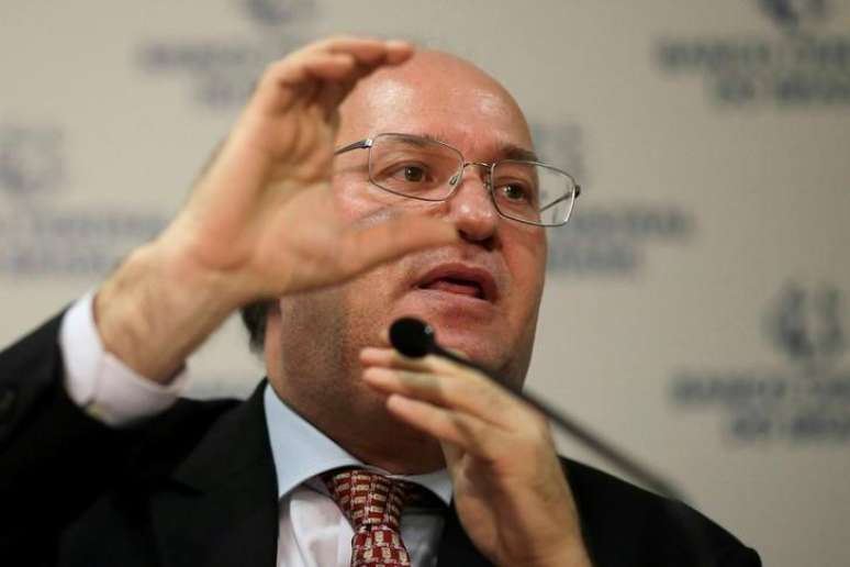 Presidente do Banco Central, Ilan Goldfajn, durante coletiva de imprensa, em Bras&iacute;lia 31/03/2017 REUTERS/Ueslei Marcelino