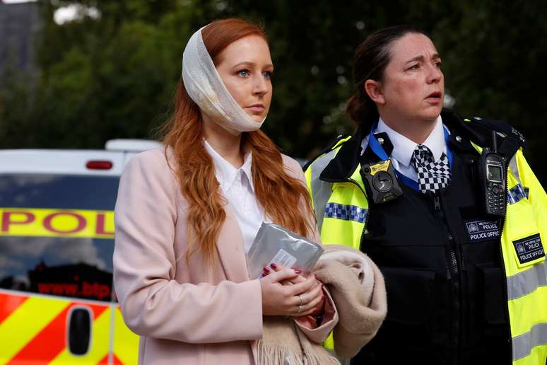 Passageira ficou ferida no rosto com a explosão dentro de um metrô em Londres