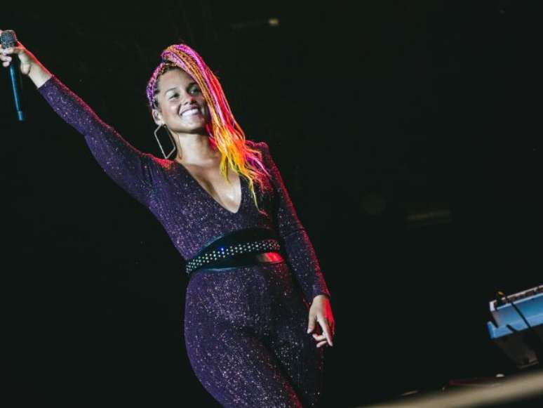 Alicia Keys encantou o Rock in Rio com show engajado no domingo, 17 de setembro de 2017