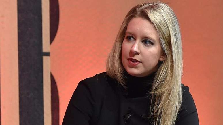 Elizabeth Holmes, da empresa farmac&ecirc;utica em apuros Theranos