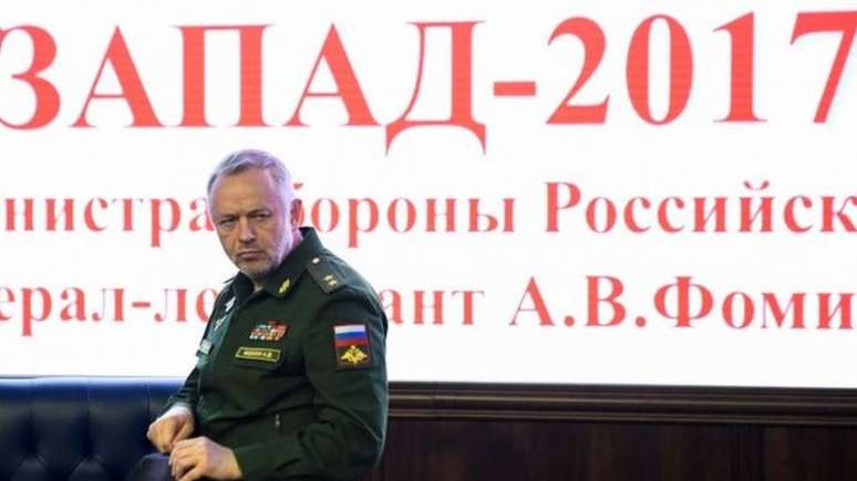 O vice-ministro da Defesa russo, Alexander Fomin, negou que o país vai invadir qualquer território vizinho (Foto: Kirill Kudryavtsev) 