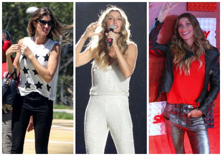 Gisele Bündchen no Rock in Rio (Fotos: AgNews)