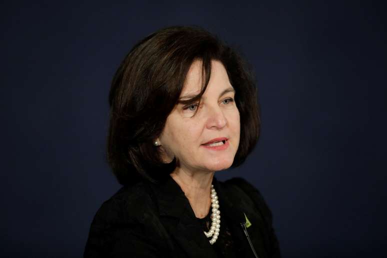 Nova procuradora-geral da República, Raquel Dodge, durante evento de posse, em Brasília 18/09/2017 REUTERS/Ueslei Marcelino