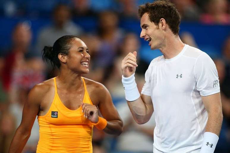 Andy Murray e Heather Watson