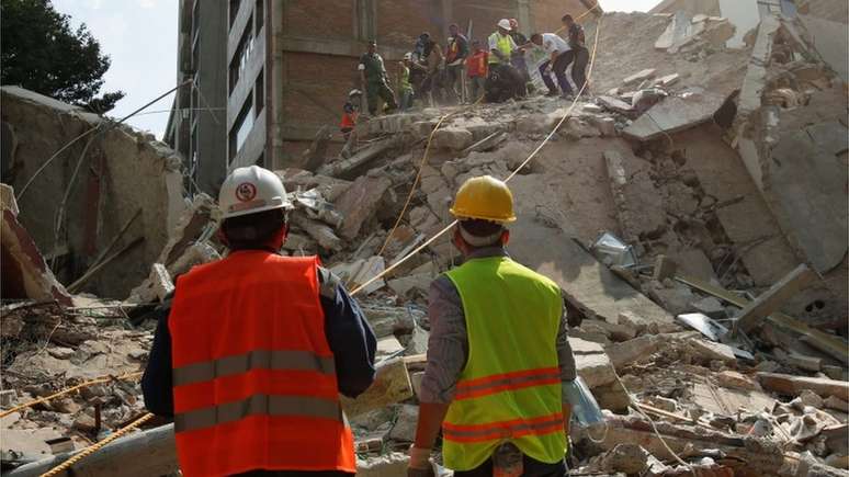 Nesta terça, o terremoto atingiu magnitude 7,1 no México 