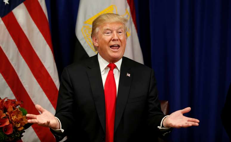 Presidente dos Estados Unidos, Donald Trump, em Nova York
20/09/2017 REUTERS/Kevin Lamarque