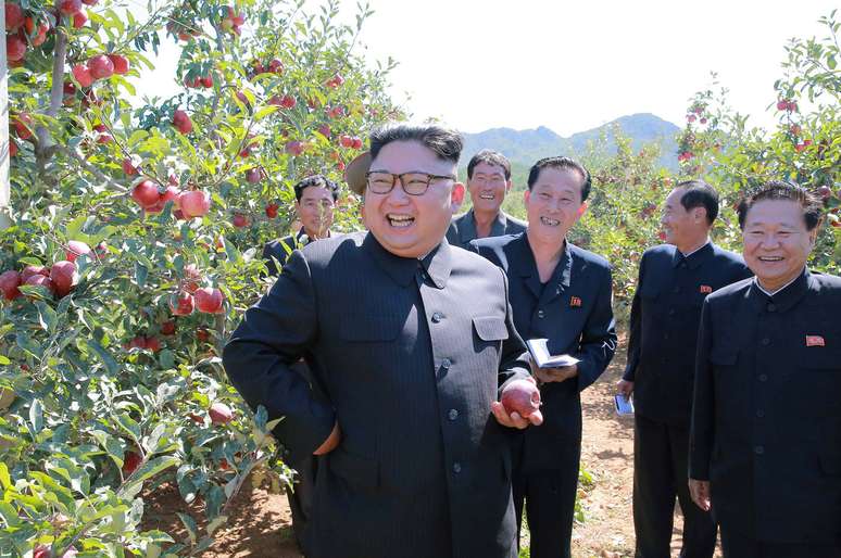 Kim Jong-Un, líder da Coreia do Norte