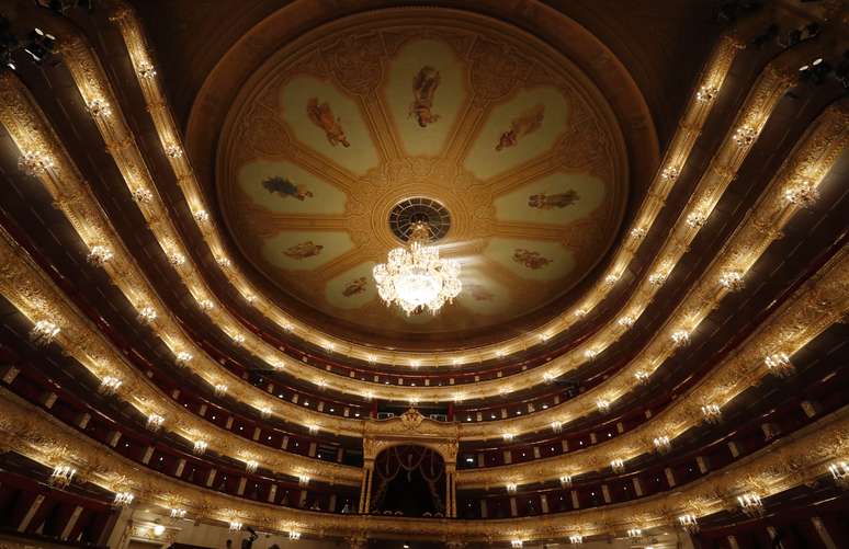 Interior do Teatro Bolshoi, em Moscou 12/09/2017 REUTERS/Sergei Karpukhin