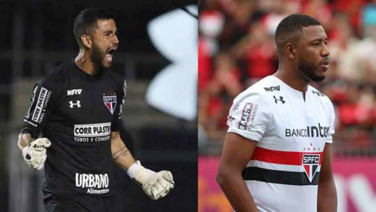 Renan Ribeiro e Jucilei possuem situações pendentes no São Paulo