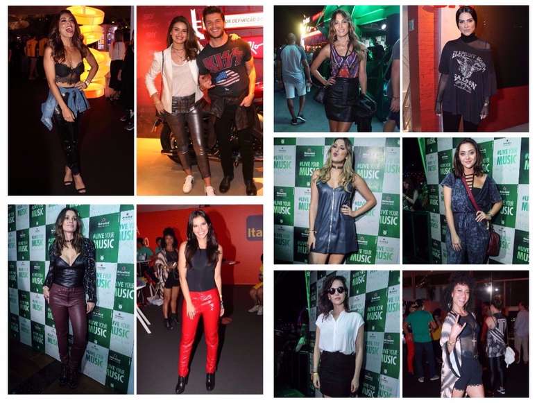 Looks das famosas no Rock in Rio (Fotos: AgNews)