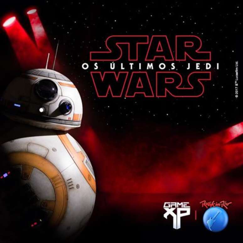 O droide BB-8 estará no Rock in Rio neste sábado, no show do DJ Elliot, o Star Wars DJ